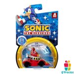 Sonic Auto Coleccionable con Figura Doctor Eggman